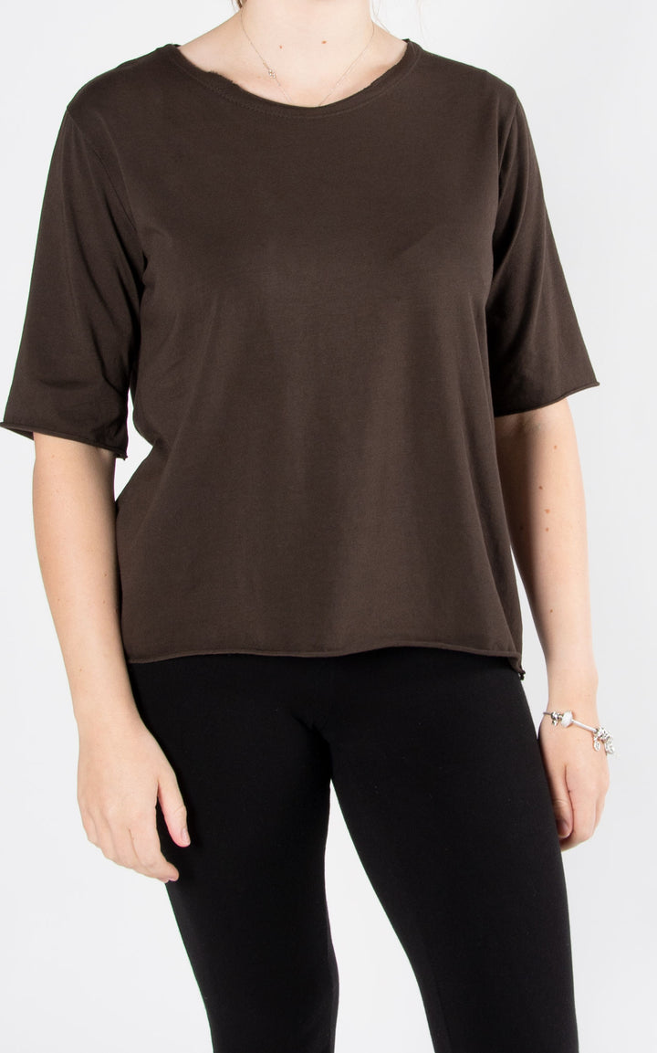 Tanya Basic T | Chocolate