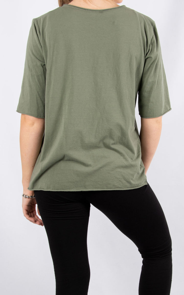 Tanya Basic T | Khaki