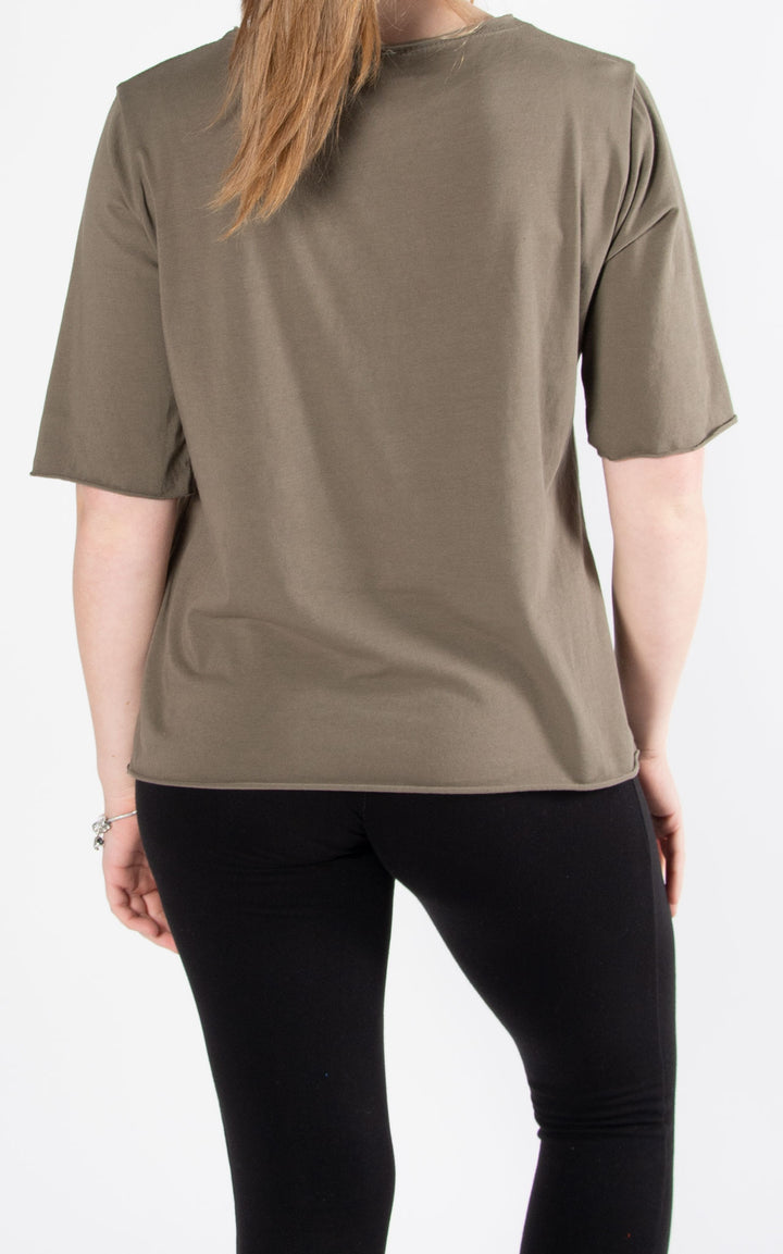 Tanya Basic T | Mocha