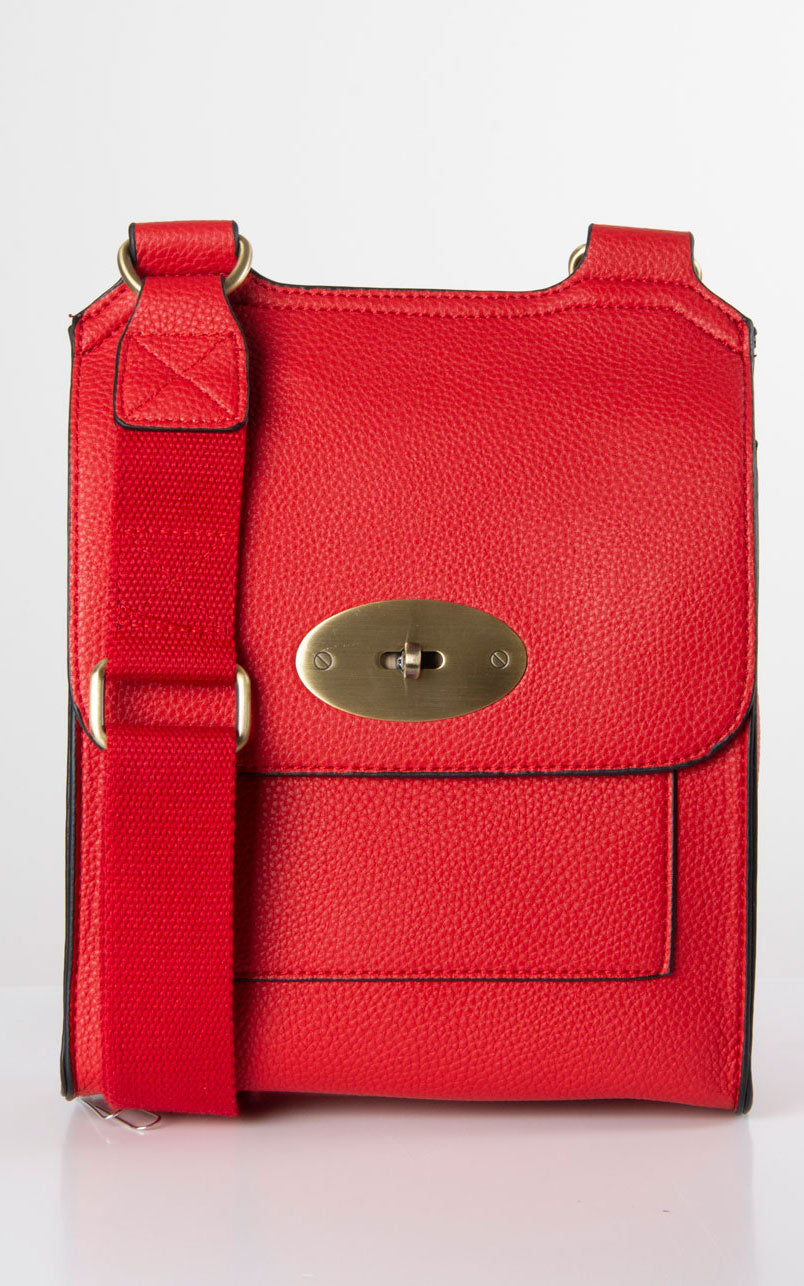 Messenger Bag Red – Room Lytham - Main Image