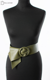 Leather Belt | Khaki
