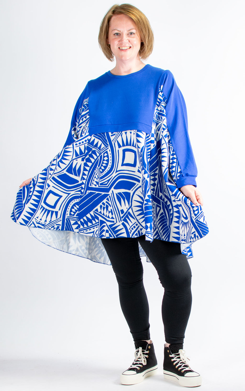 Abigail Tunic | Cobalt