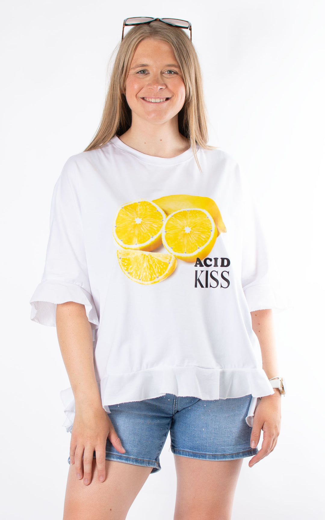 Acid Kiss Top | White