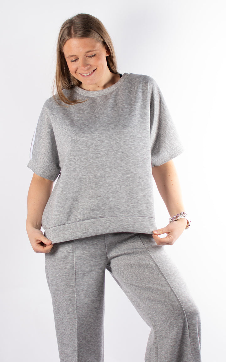 Addie Scuba T | Grey
