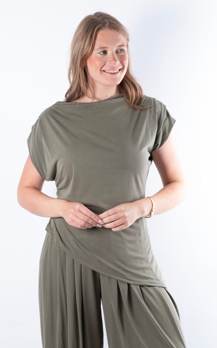 Alana Top | Khaki