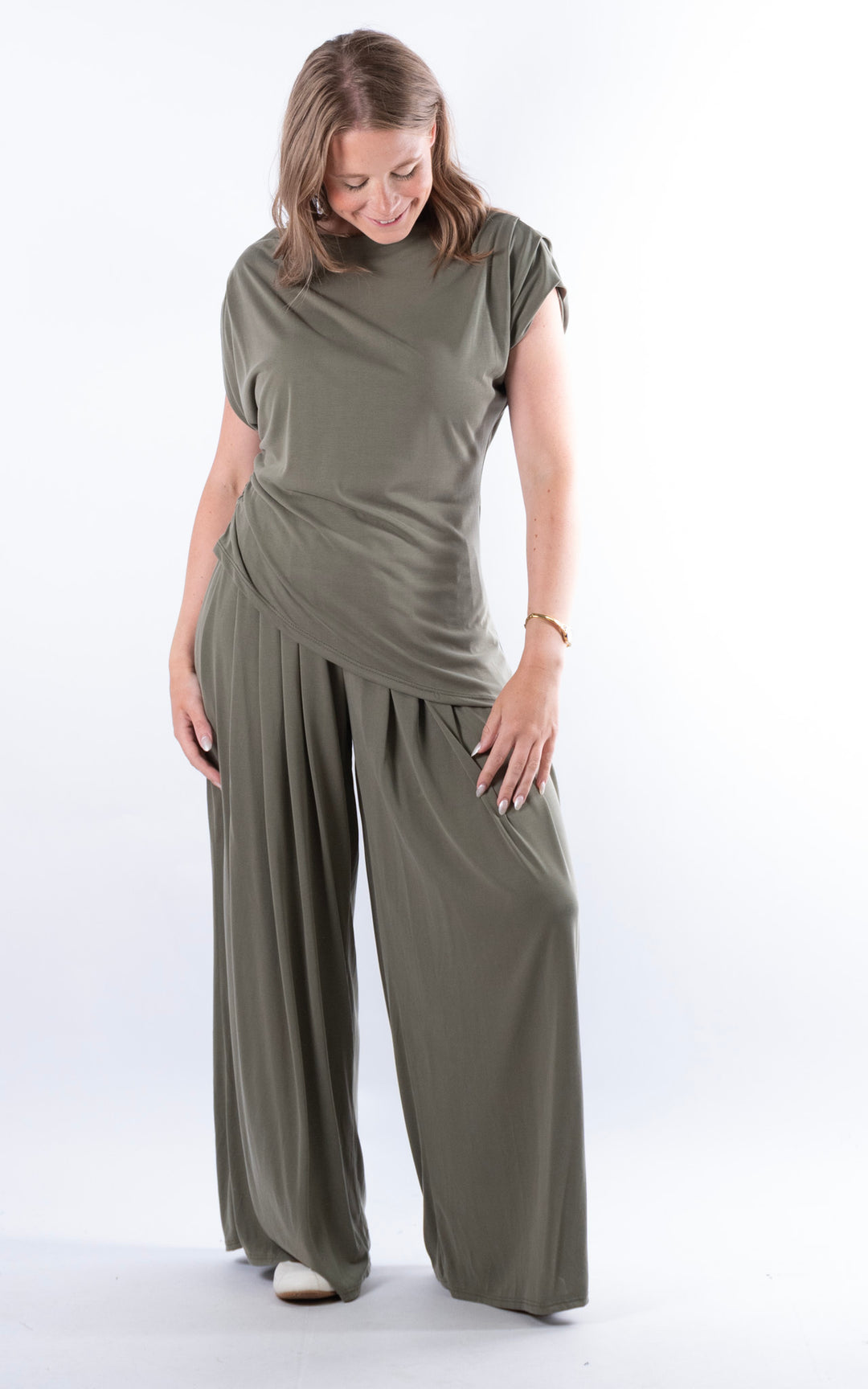 Alana Trousers | Khaki