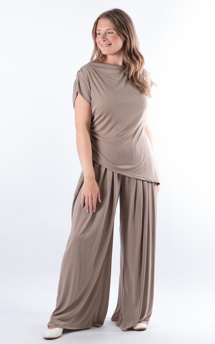 Alana Top | Taupe