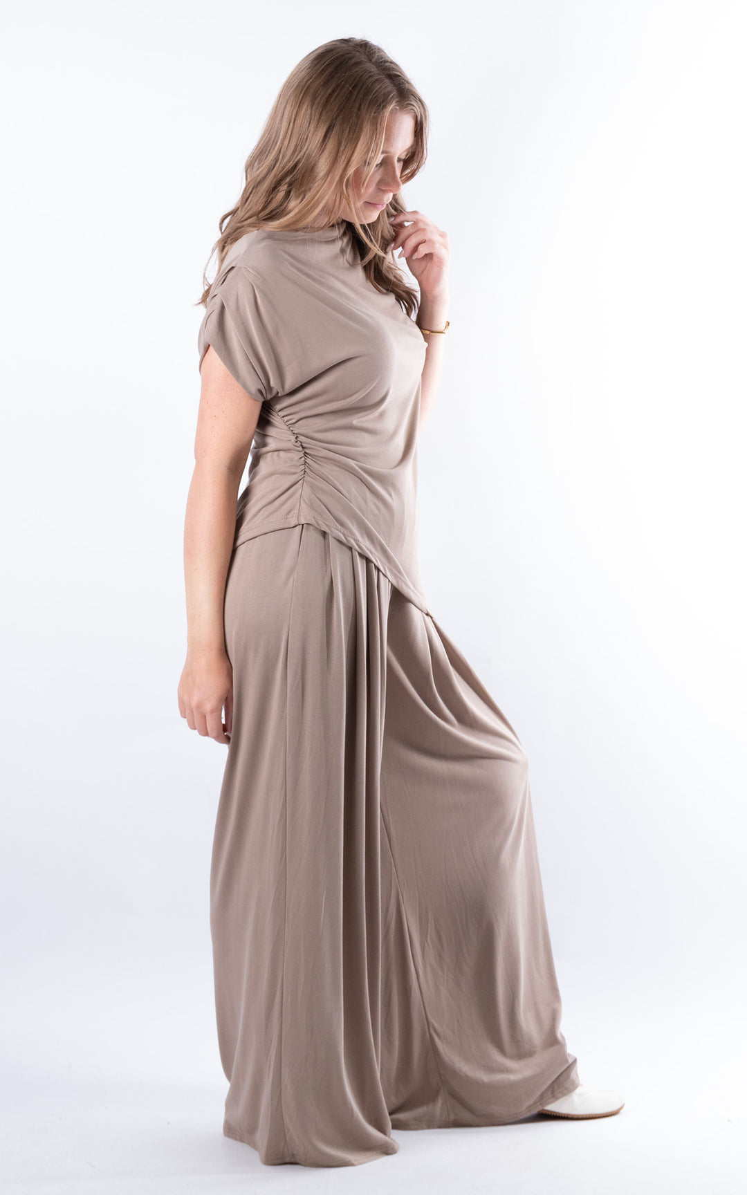 Alana Top | Taupe