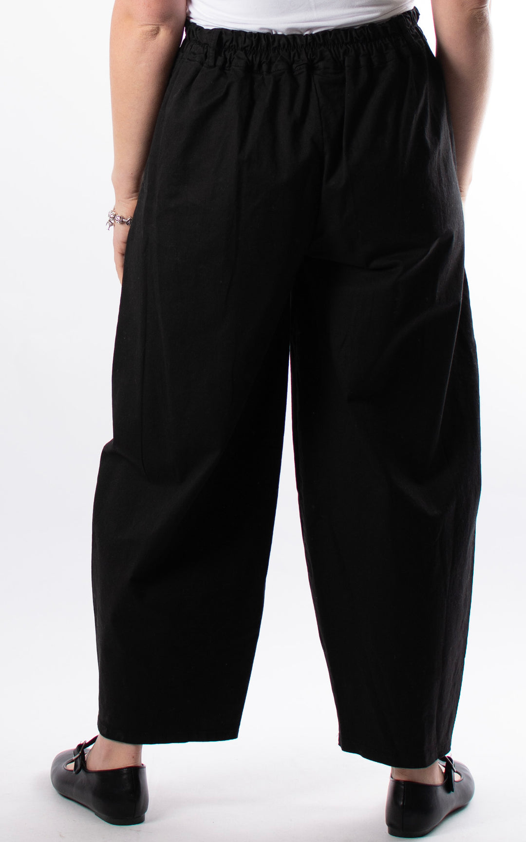 Alanya Barrell Trouser | Black