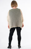 Alison Net Star Jumper | Beige