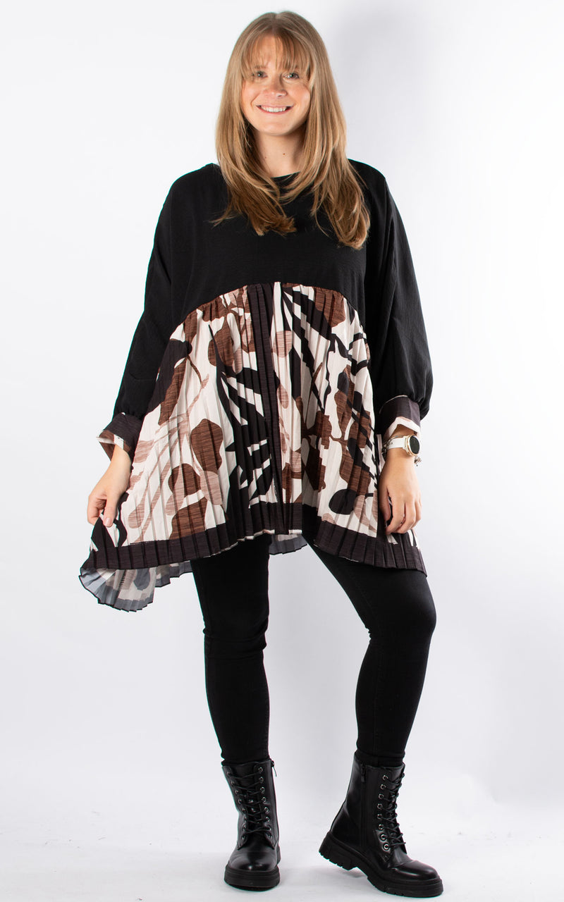 Allie Top | Abstract | Chocolate