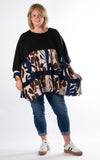 Allie Top | Abstract | Navy