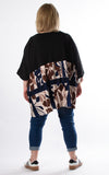 Allie Top | Abstract | Navy