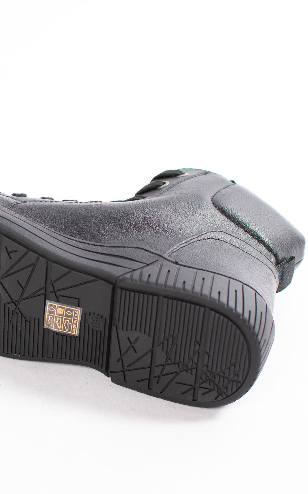 Ally Lace Up Ankle Boots | Black