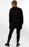 Ally V-neck Knit | Black