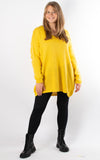 Ally V-neck Knit | Yellow