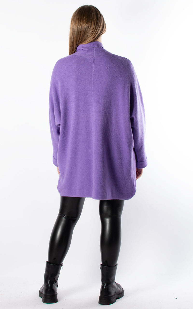 Amber Cardigan | Lilac