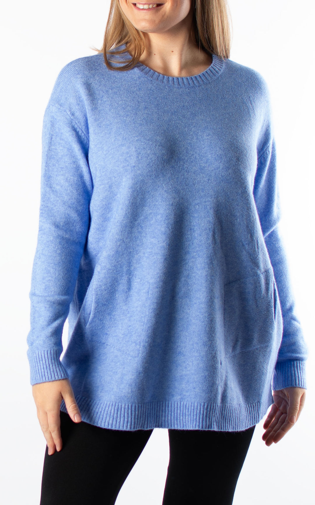 Amelia Scarf Jumper | Blue