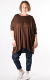 Amy Soft Knit Top | Brown