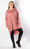 Amy Soft Knit Top | Dusky Pink