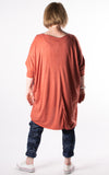Amy Soft Knit Top | Rust