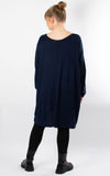 Amy Soft Knit Top | Star | Navy