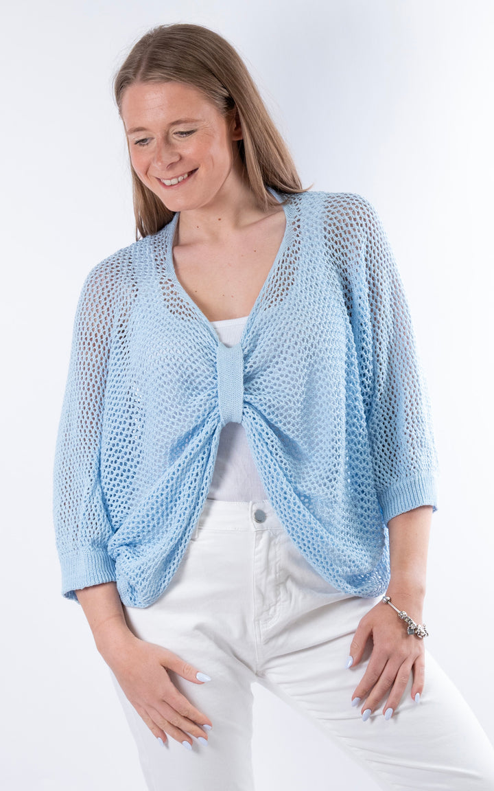 Angelina 3 Way Top | Baby Blue