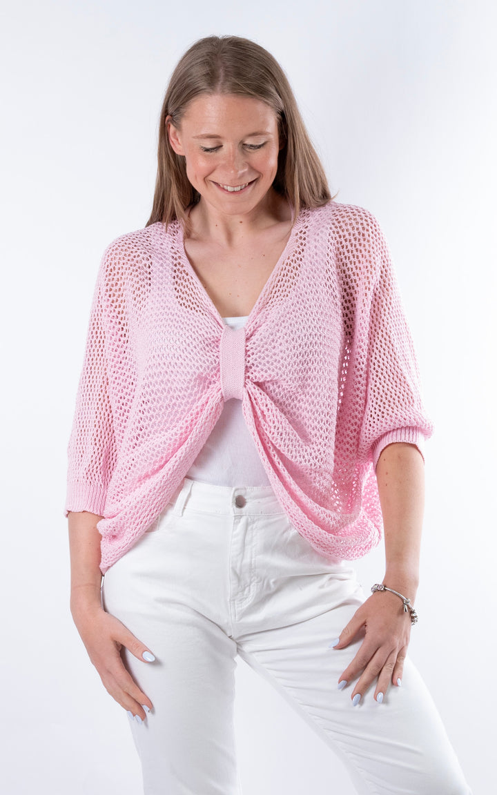 Angelina 3 Way Top | Baby Pink