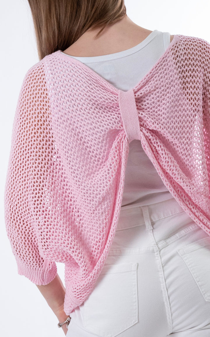 Angelina 3 Way Top | Baby Pink