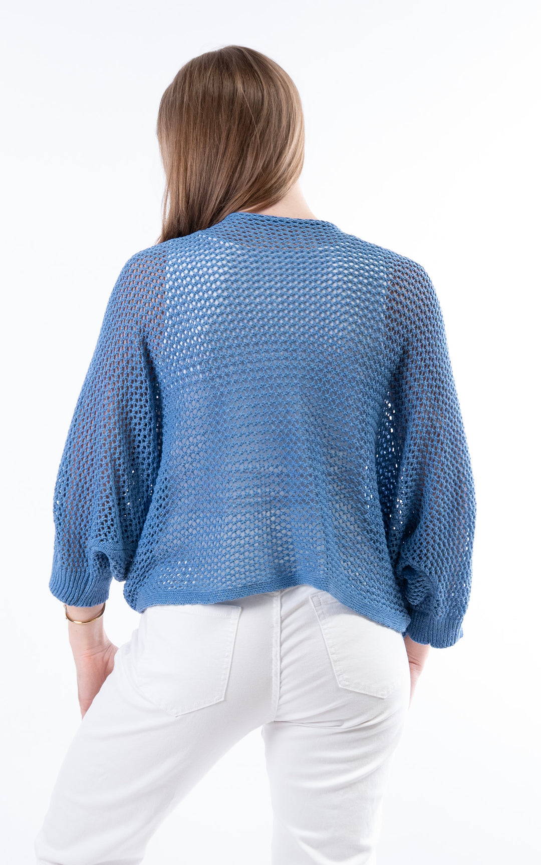 Angelina 3 Way Top | Denim