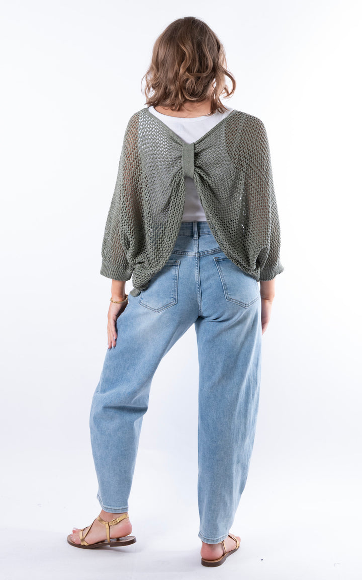 Angelina 3 Way Top | Khaki
