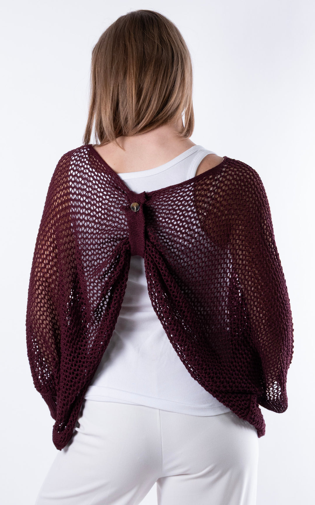 Angelina 3 Way Top | Plum