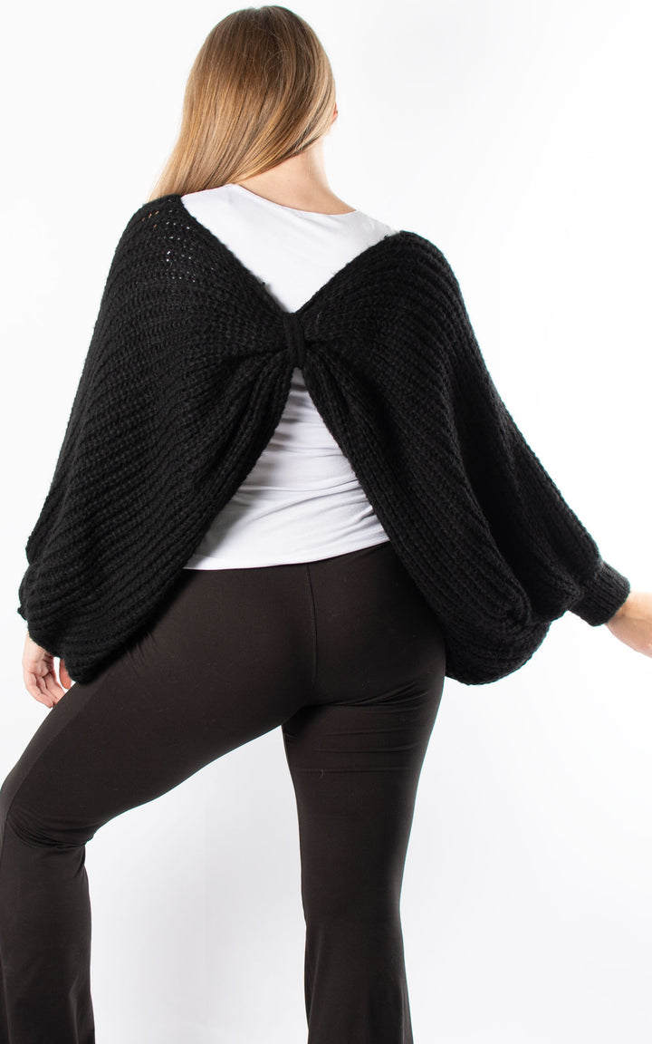 Angelina Oversized Knit | Black
