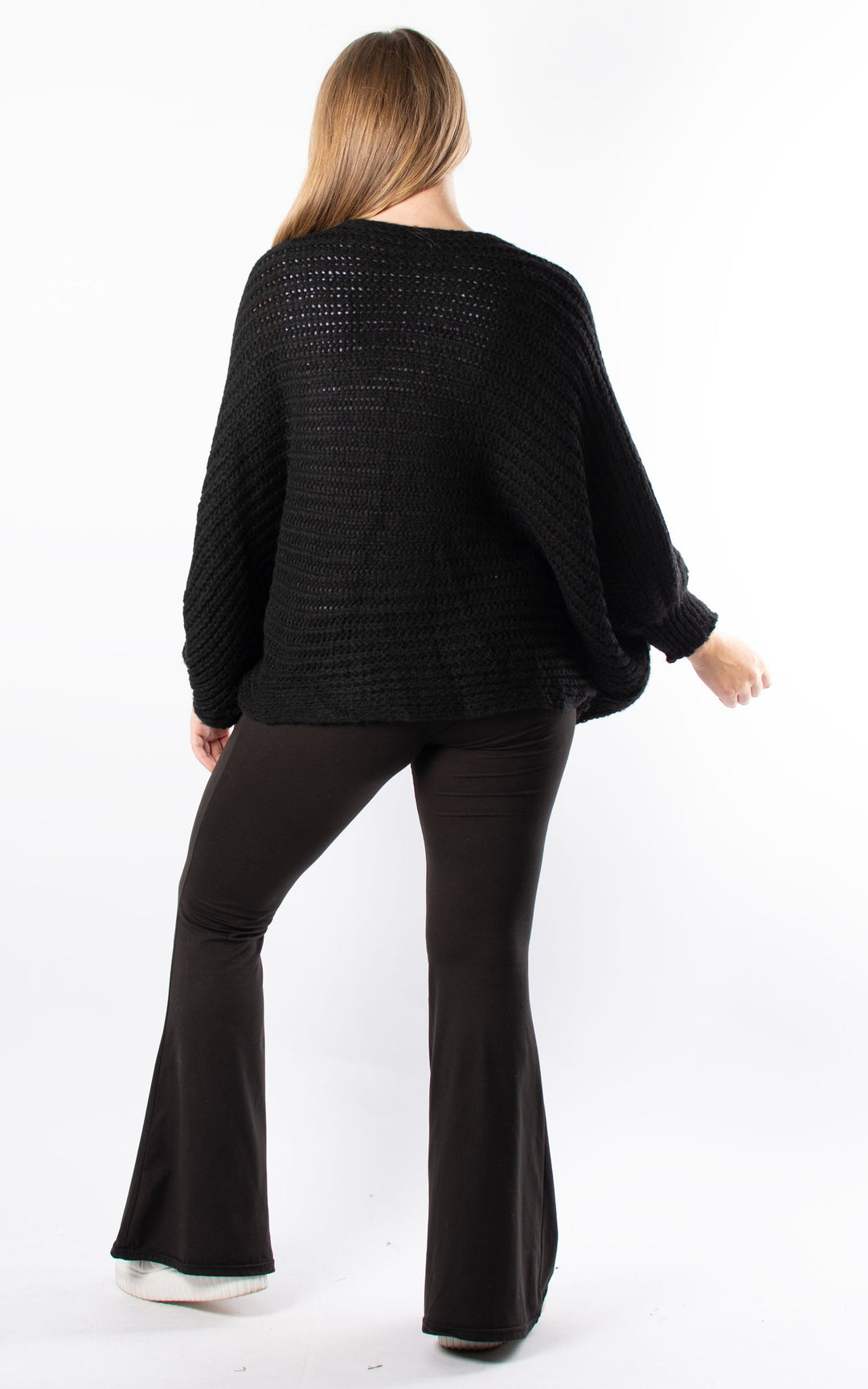 Angelina Oversized Knit | Black