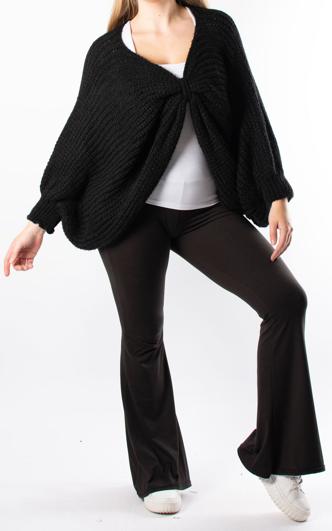 Angelina Oversized Knit | Black
