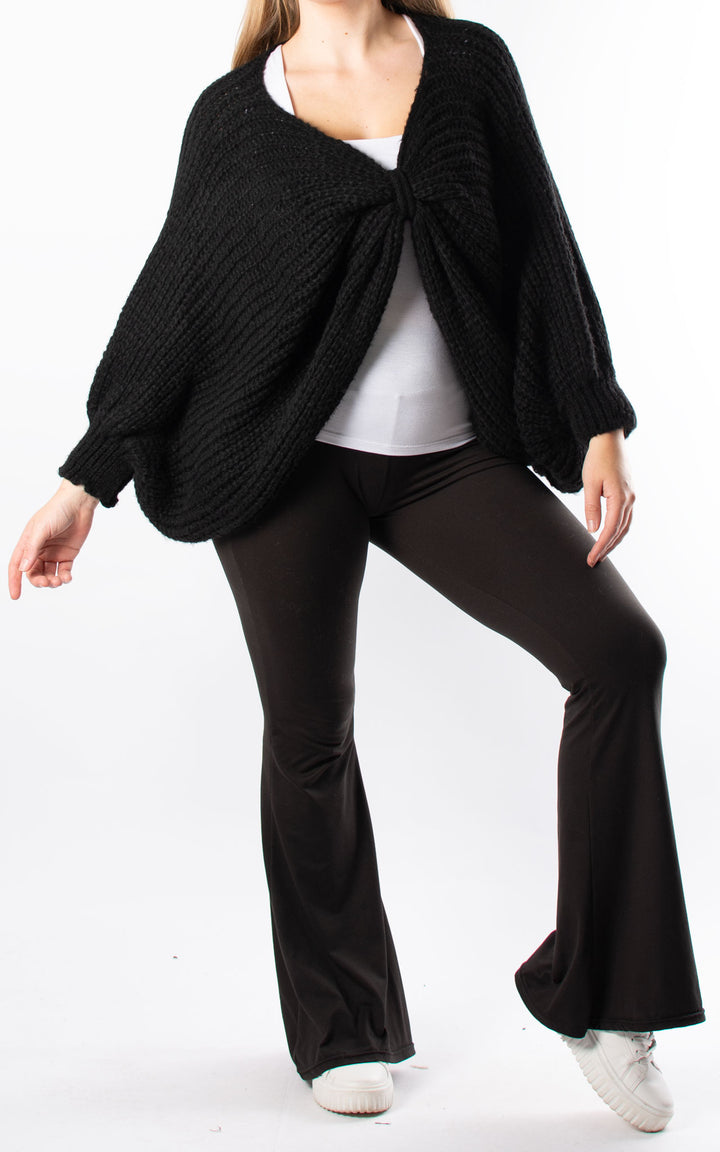 Angelina Oversized Knit | Black