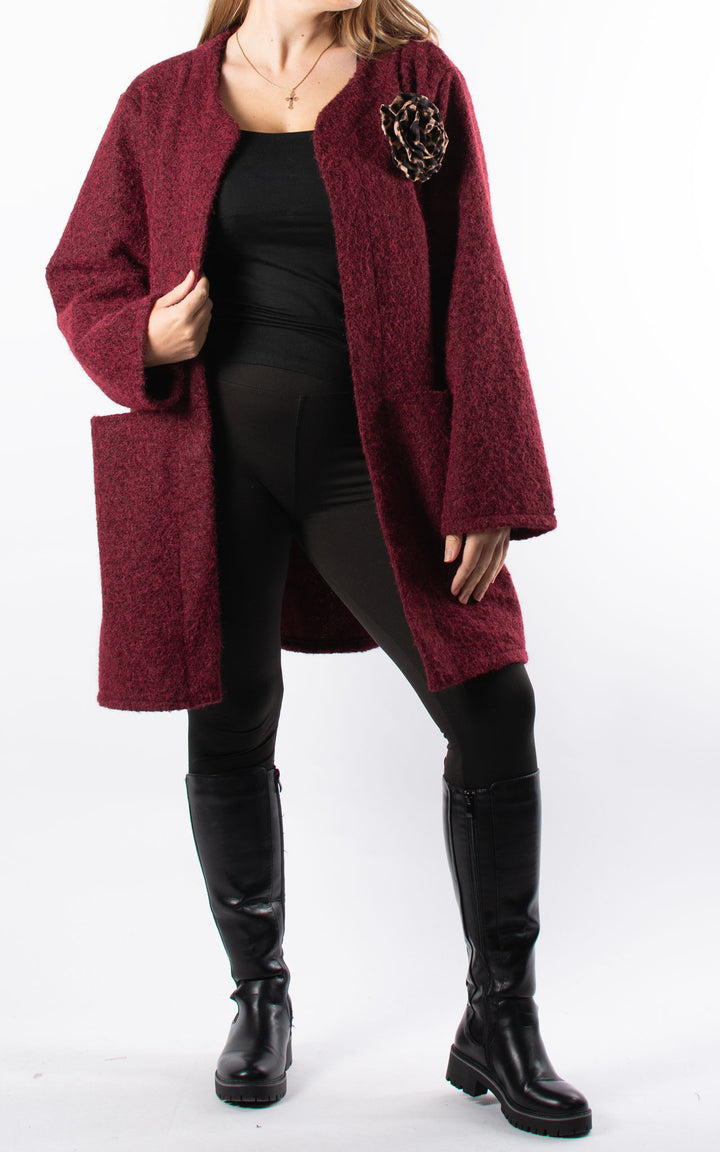 Anita Jacket | Burgundy