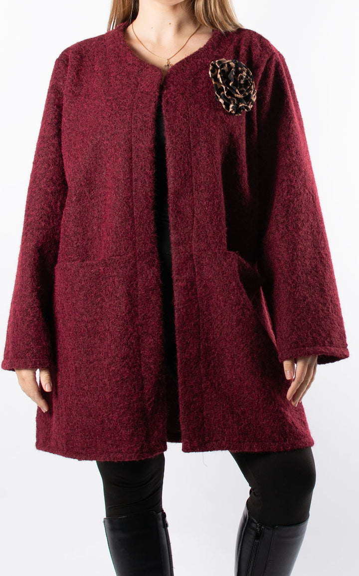 Anita Jacket | Burgundy