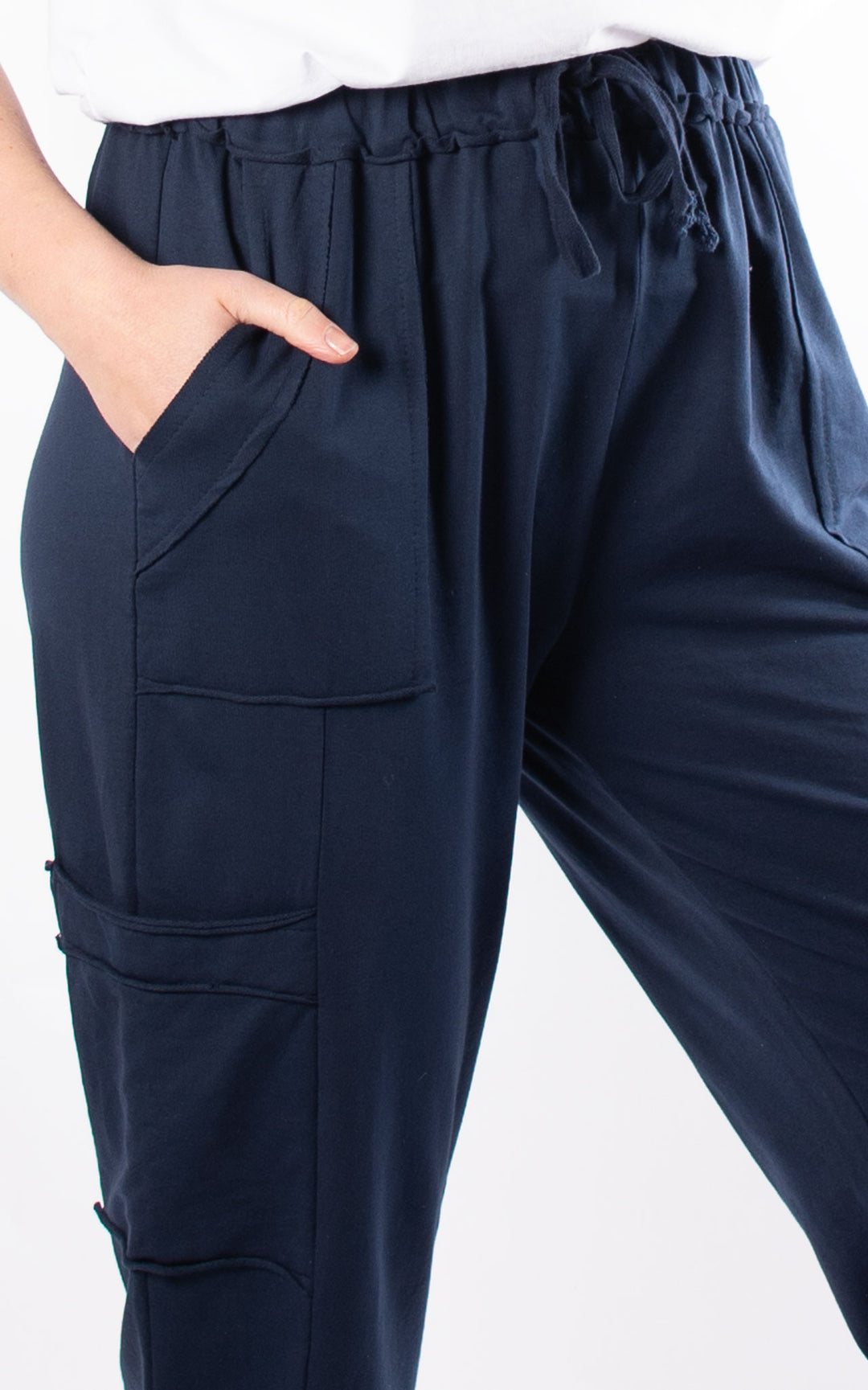 Anya Cargo Joggers | Navy
