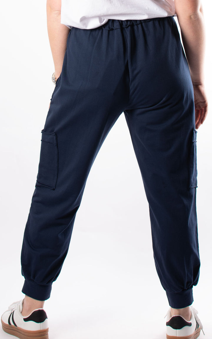 Anya Cargo Joggers | Navy