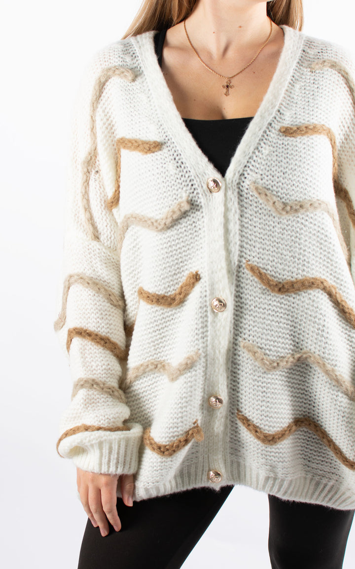 Astrid Cardigan | Cream