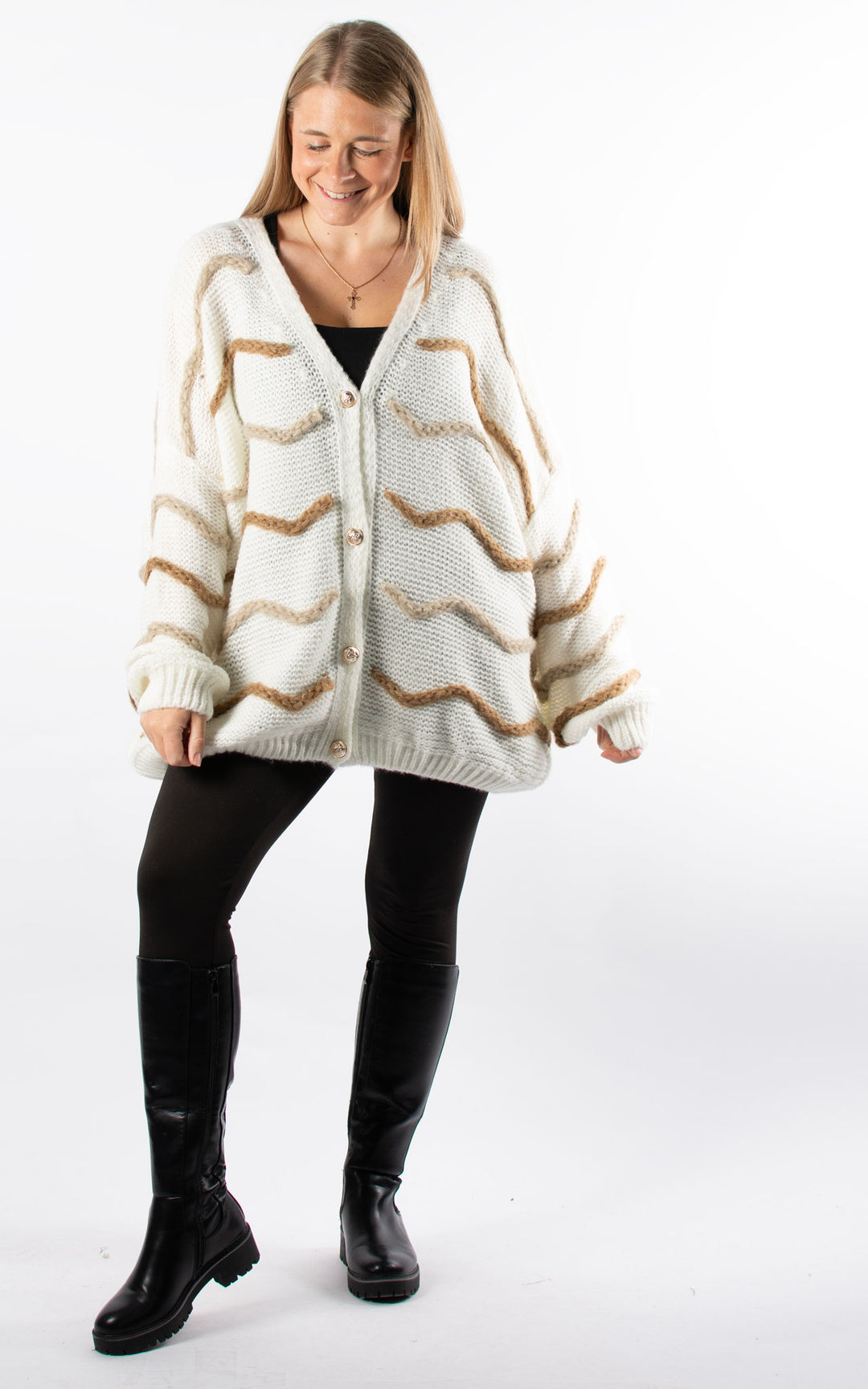 Astrid Cardigan | Cream