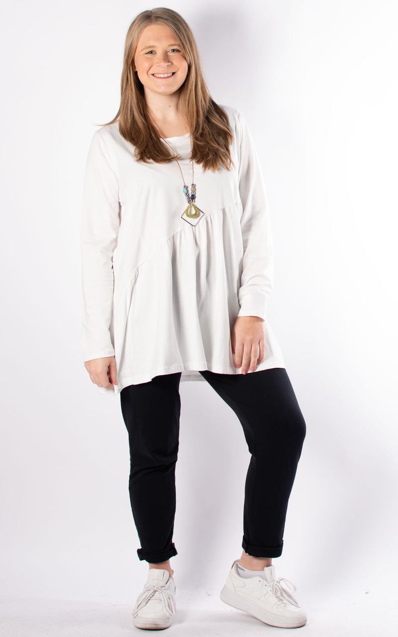 Ayla Long Sleeve | Winter White