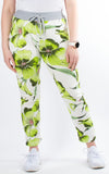 Basic Jogger | Vibrant Flowers | Lime