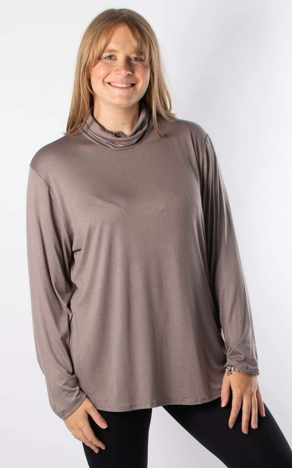 Basic Roll Neck | Taupe