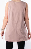 Basic Vest | Dusky Pink