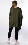 Becky Side Zip Top | Khaki