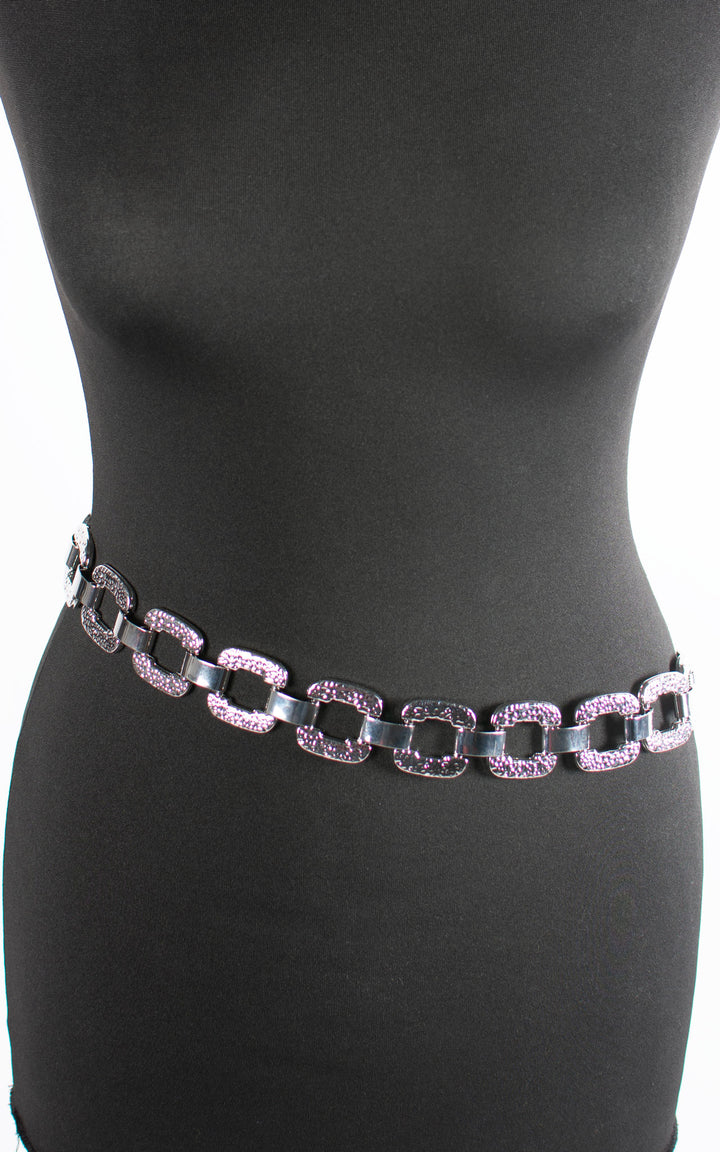Belt | Chunky Circle | Silver