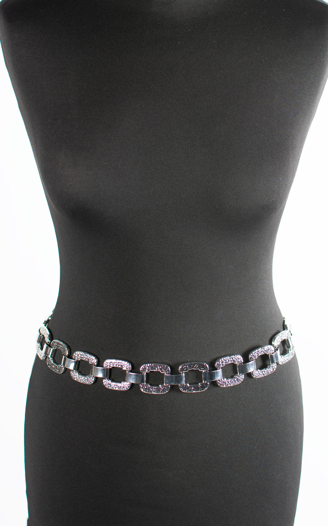 Belt | Chunky Circle | Silver