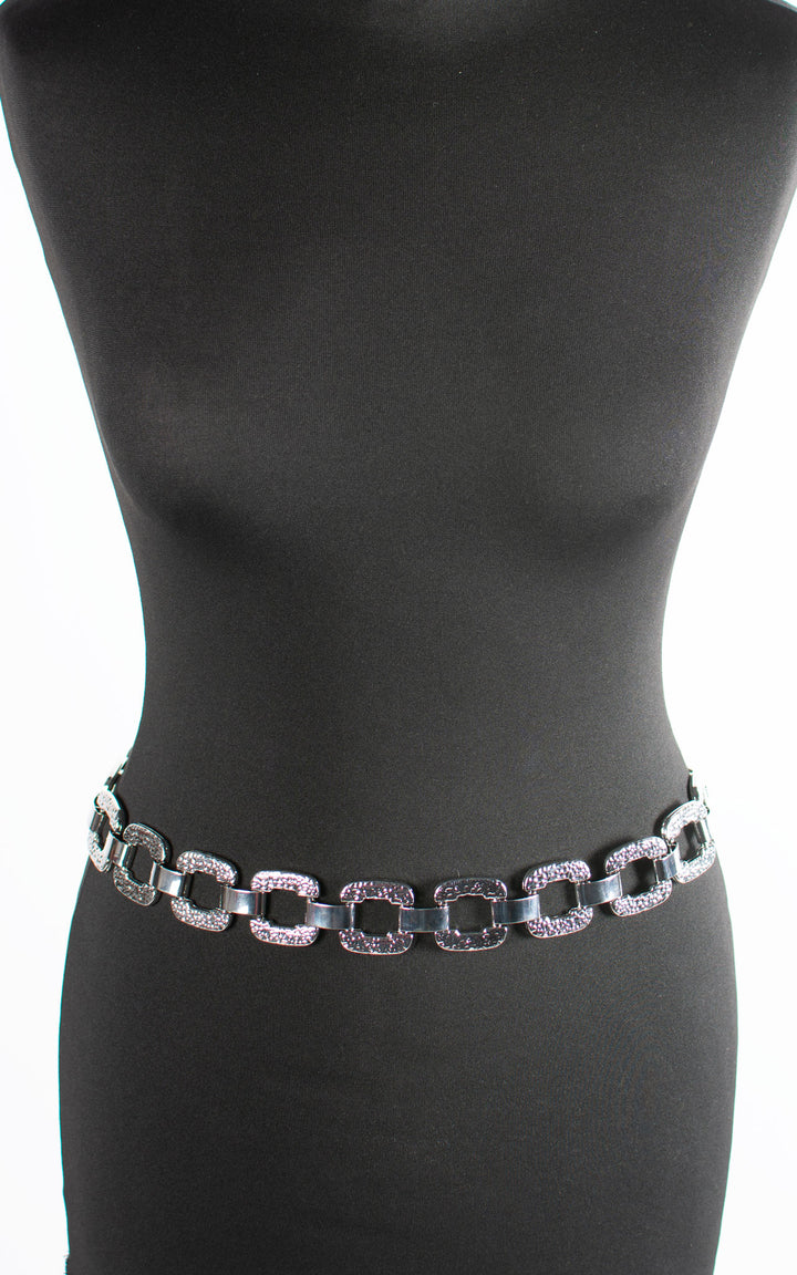 Belt | Chunky Circle | Silver